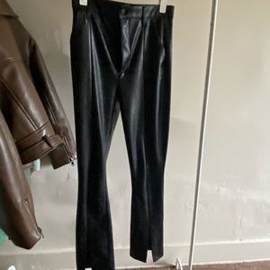 Abercrombie and fitch leather pants